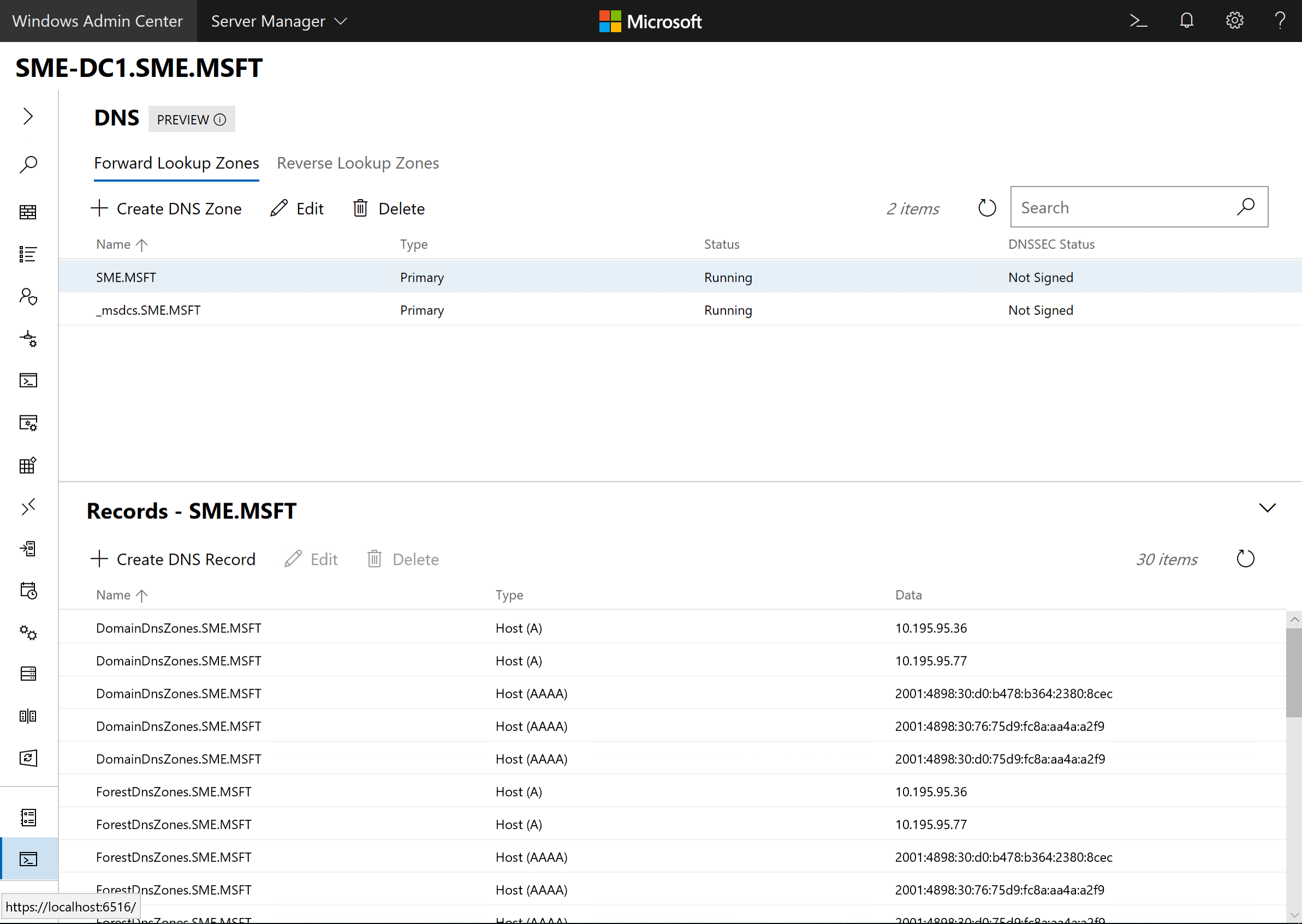 Windows Admin Center