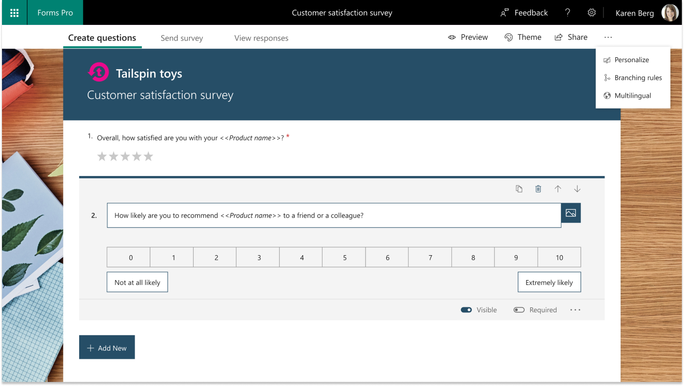 Microsoft Forms