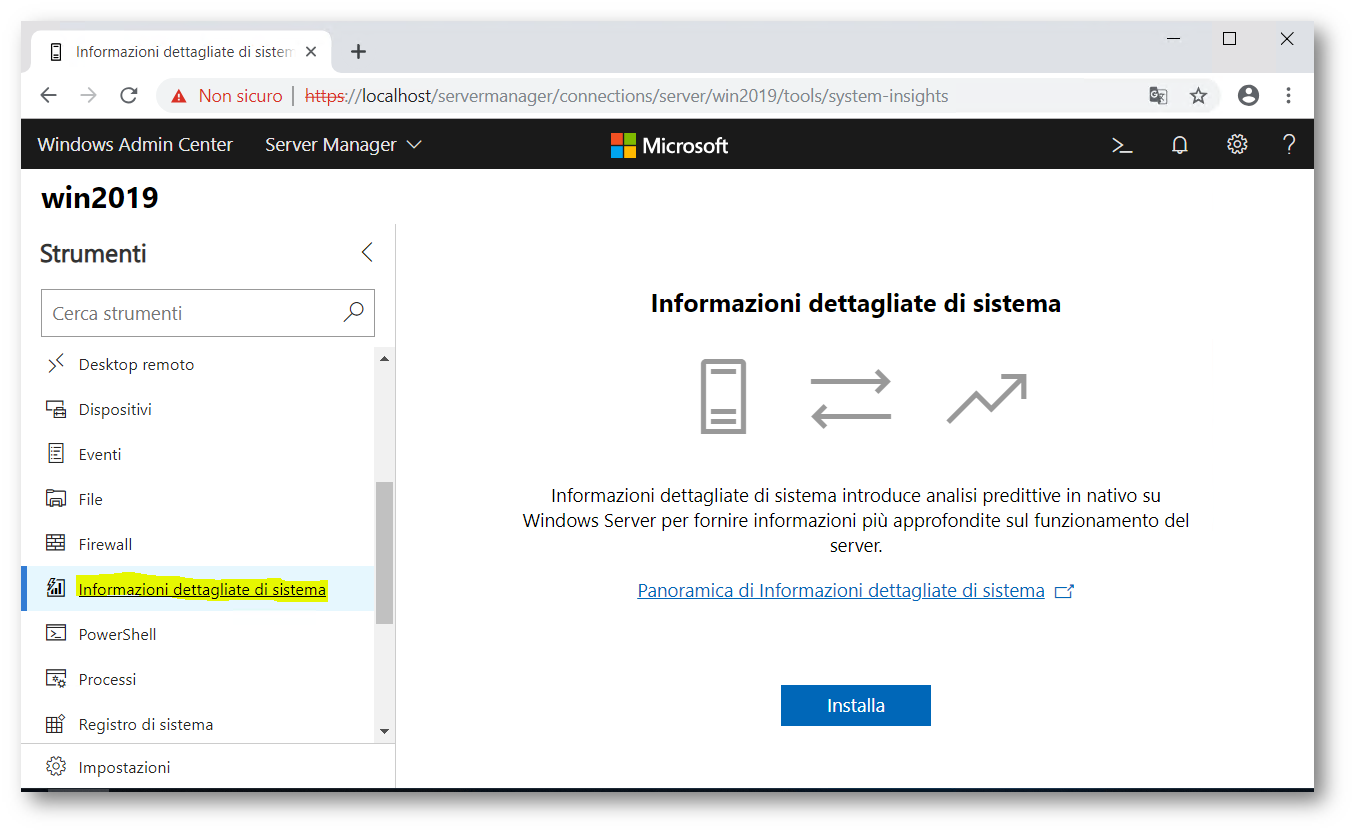 Windows Admin Center