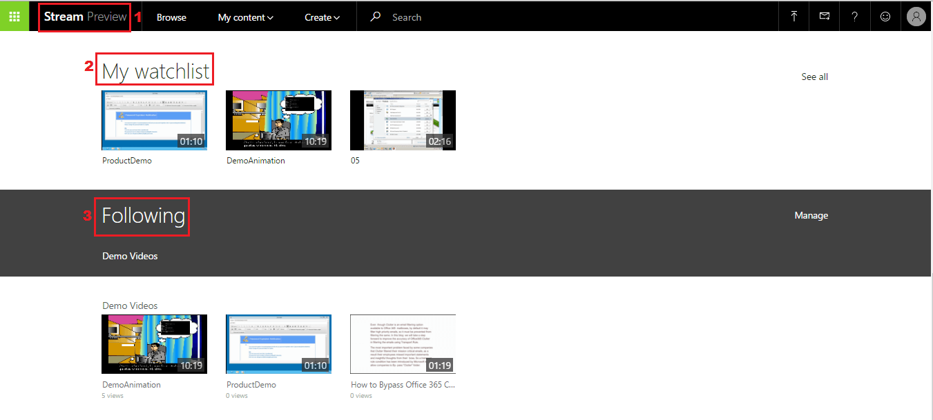 Microsoft Stream